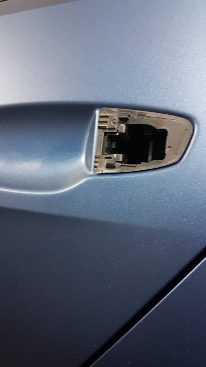 Оклейка машины прозрачным, матовым винилом. — Volkswagen Golf Mk7, 2 л ...