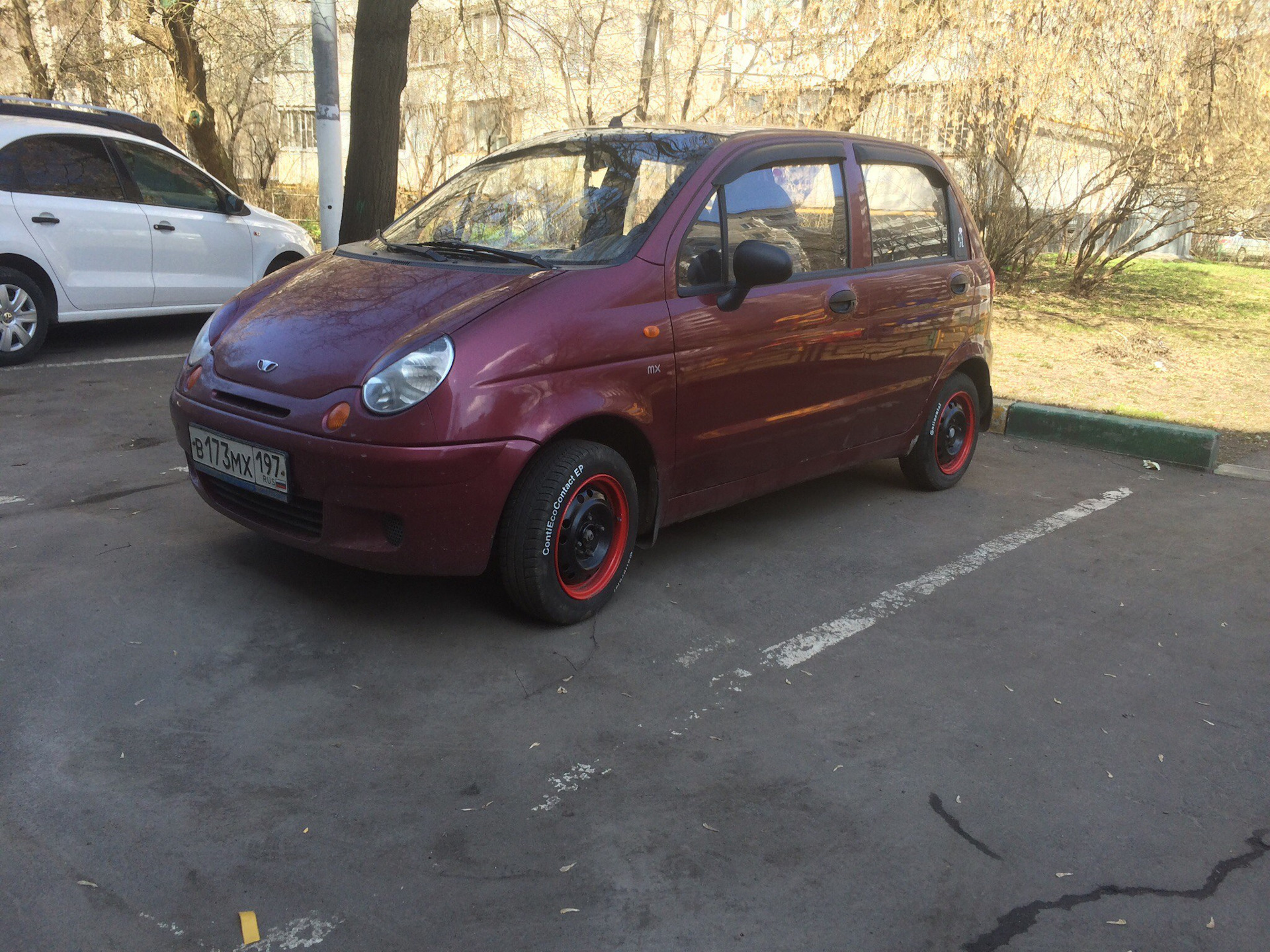 daewoo matiz на разварках