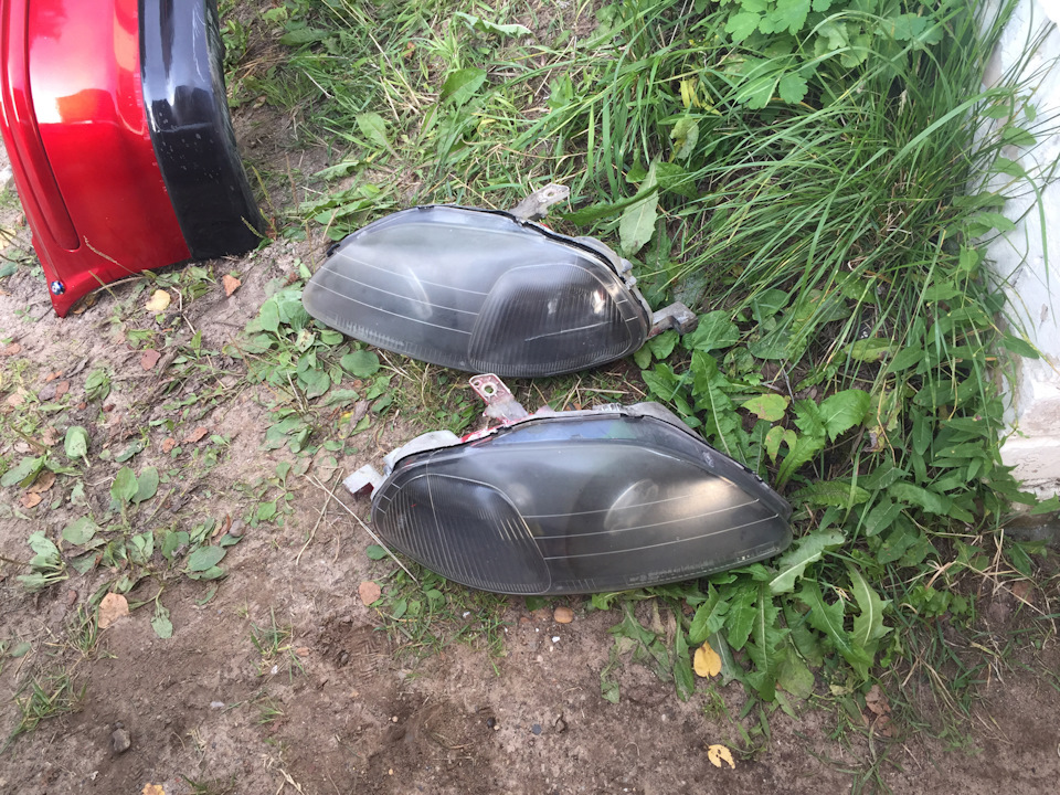 Замена фар — Honda Civic (6G), 1,5 л, 1998 года | своими руками | DRIVE2