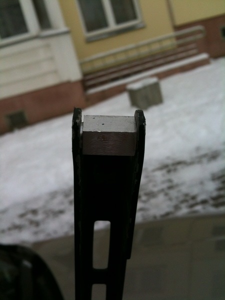 Установка бескаркасных дворников (бюджетный вариант) — Audi A4 (B6), 1 ...