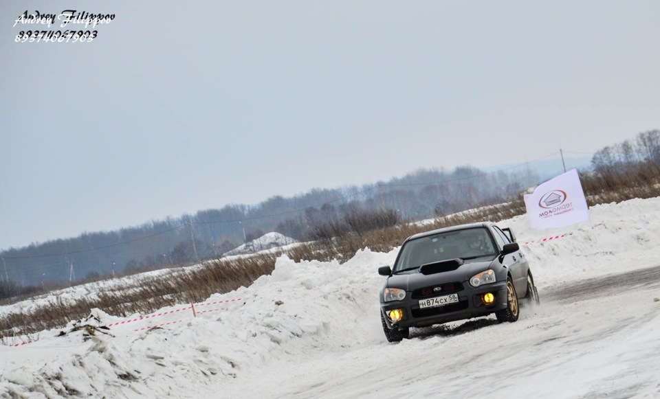 Зимние синхронно-кольцевые гонки 3 этап — Subaru Impreza WRX (GD, GG ...