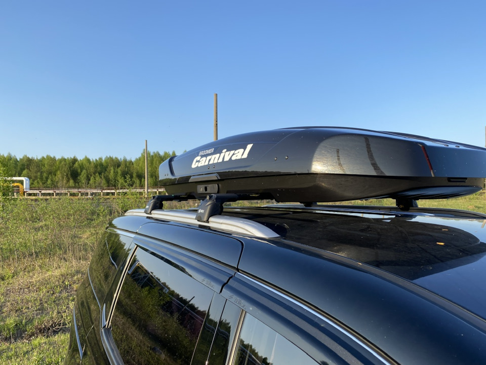 Наклейка на автобокс — KIA Carnival (3G), 2,2 л, 2018 года | просто так ...