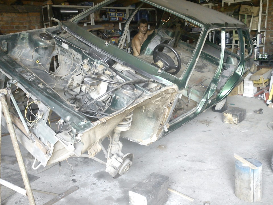 Запись №3 (Переворот и обтяжка потолка карпетом) — Lada 2109, 1,5 л ...