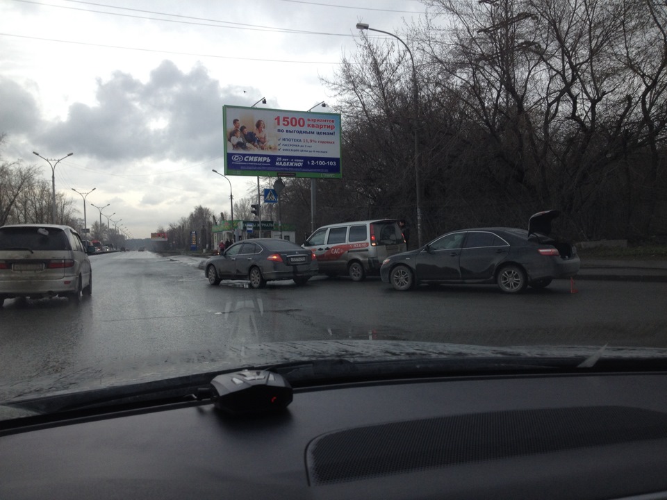 Теана и Камри не поделили дорогу! — Nissan Teana (J32), 2,5 л., 2010 ...