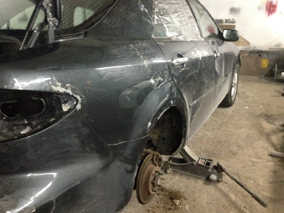 Кузовной ремонт Мазда 6 — DRIVE2