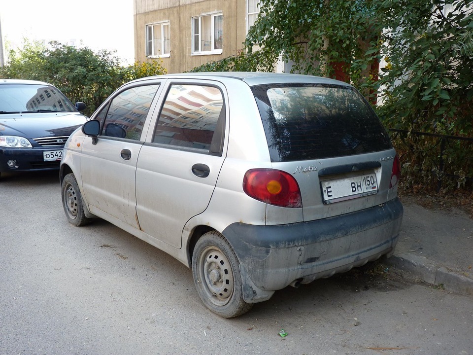 Фото в бортжурнале Daewoo Matiz (M100/M150)
