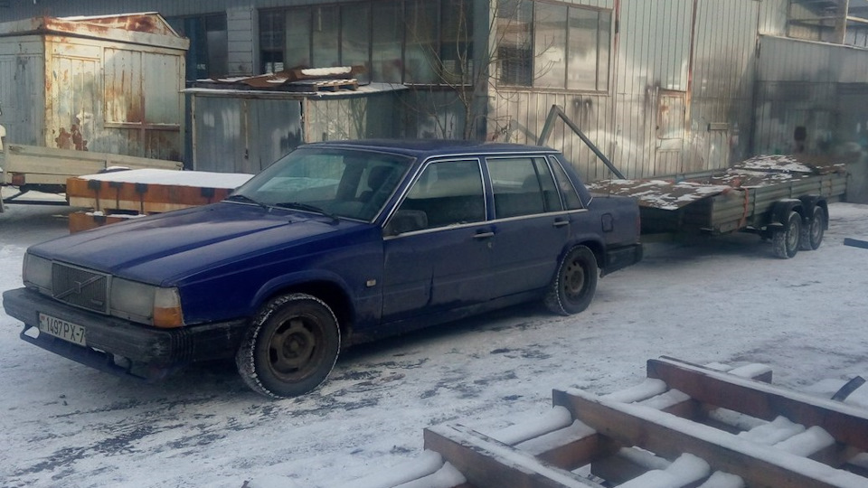 А чего с заводкой. — Volvo 740, 2,4 л., 1985 года | просто так | DRIVE2