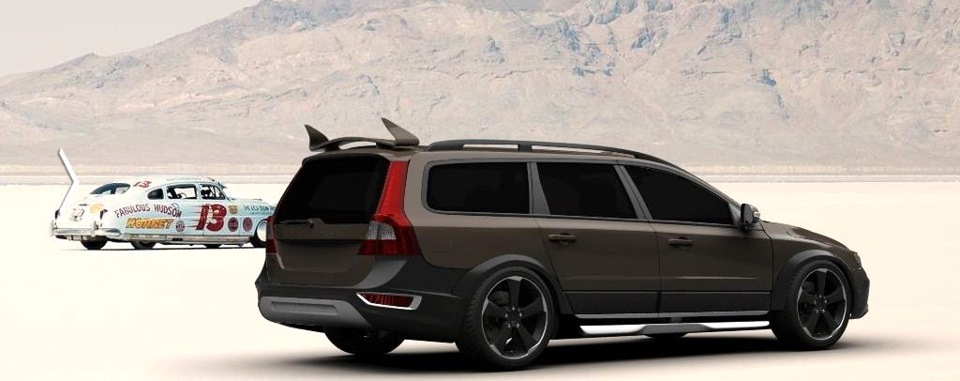 Заглянул на сайт виртуального тюнинга. — Volvo XC70 III, 2 л, 2012 года ...