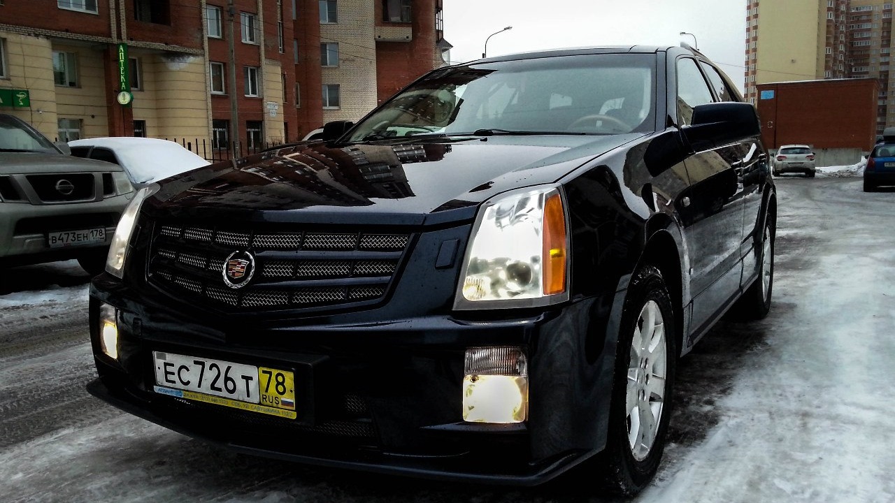 Cadillac SRX (1G) 4.6 бензиновый 2009 | 4,6L V8 330hp на DRIVE2