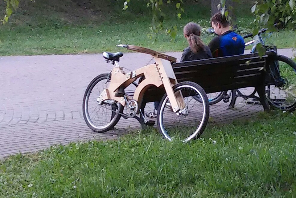 Деревянный велосипед — DRIVE2