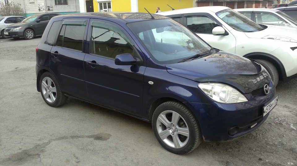 195/55 R16 Мазда Демио DY3W — Mazda Demio (2G), 1,3 л, 2006 года | шины ...