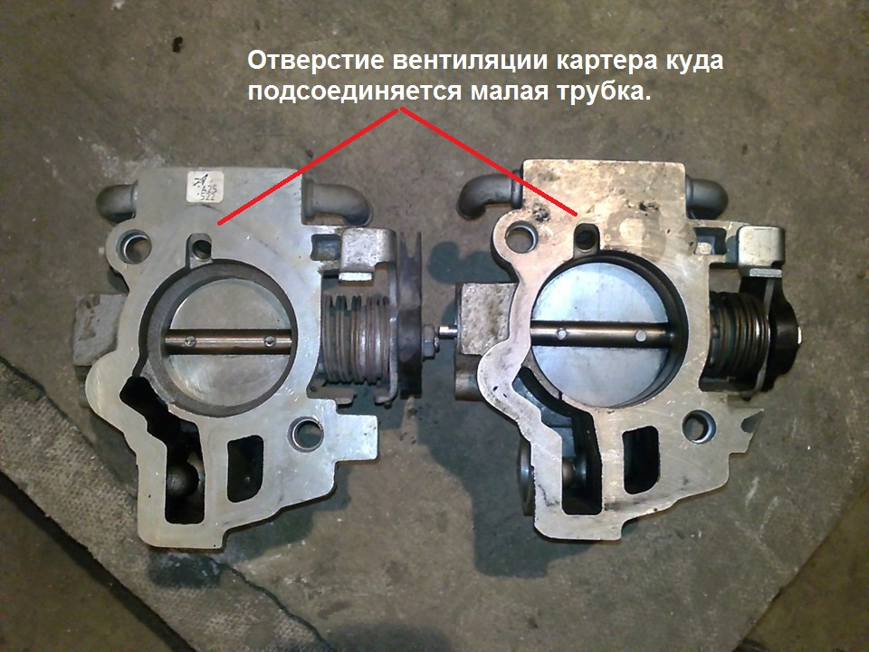 Доработка вентиляции картерных газов — разрушение мифа. — Lada 21104, 1 ...
