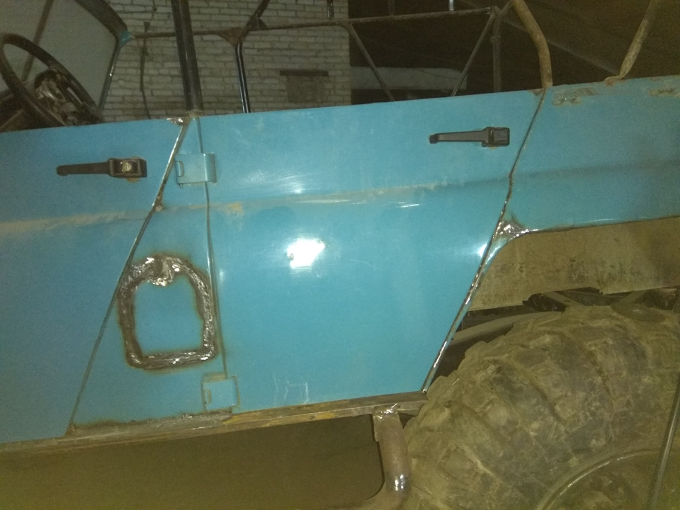 Закончились сварочные работы) — УАЗ 469, 2,4 л, 1978 года | кузовной ...