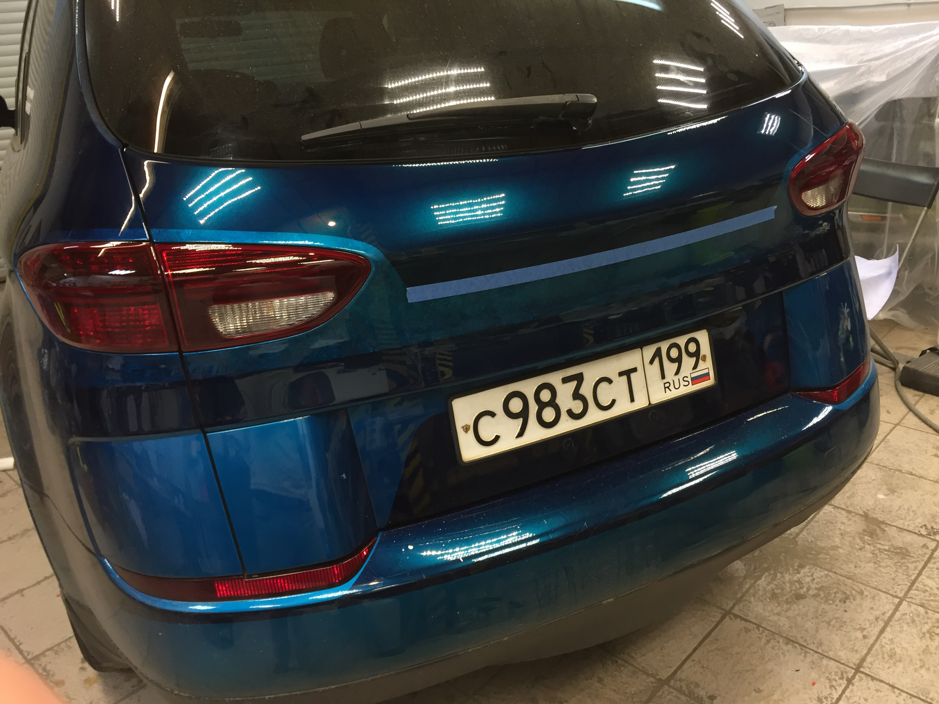 Надпись Субару — Subaru Tribeca B9, 3 л, 2006 года | стайлинг | DRIVE2