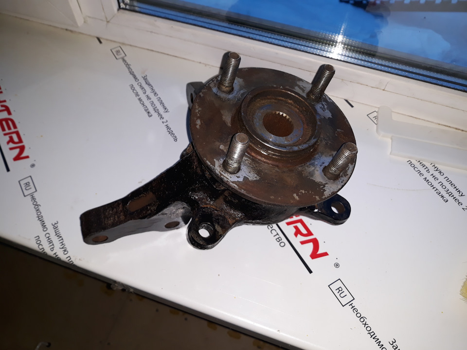 Замена датчика abs (переднего левого) — Mitsubishi Lancer IX, 1,6 л ...