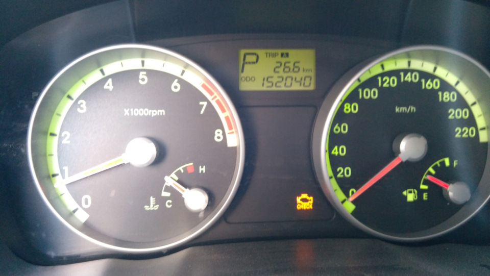 Чек или бедная смесь — Hyundai Accent (3G), 1,4 л, 2008 года | поломка ...