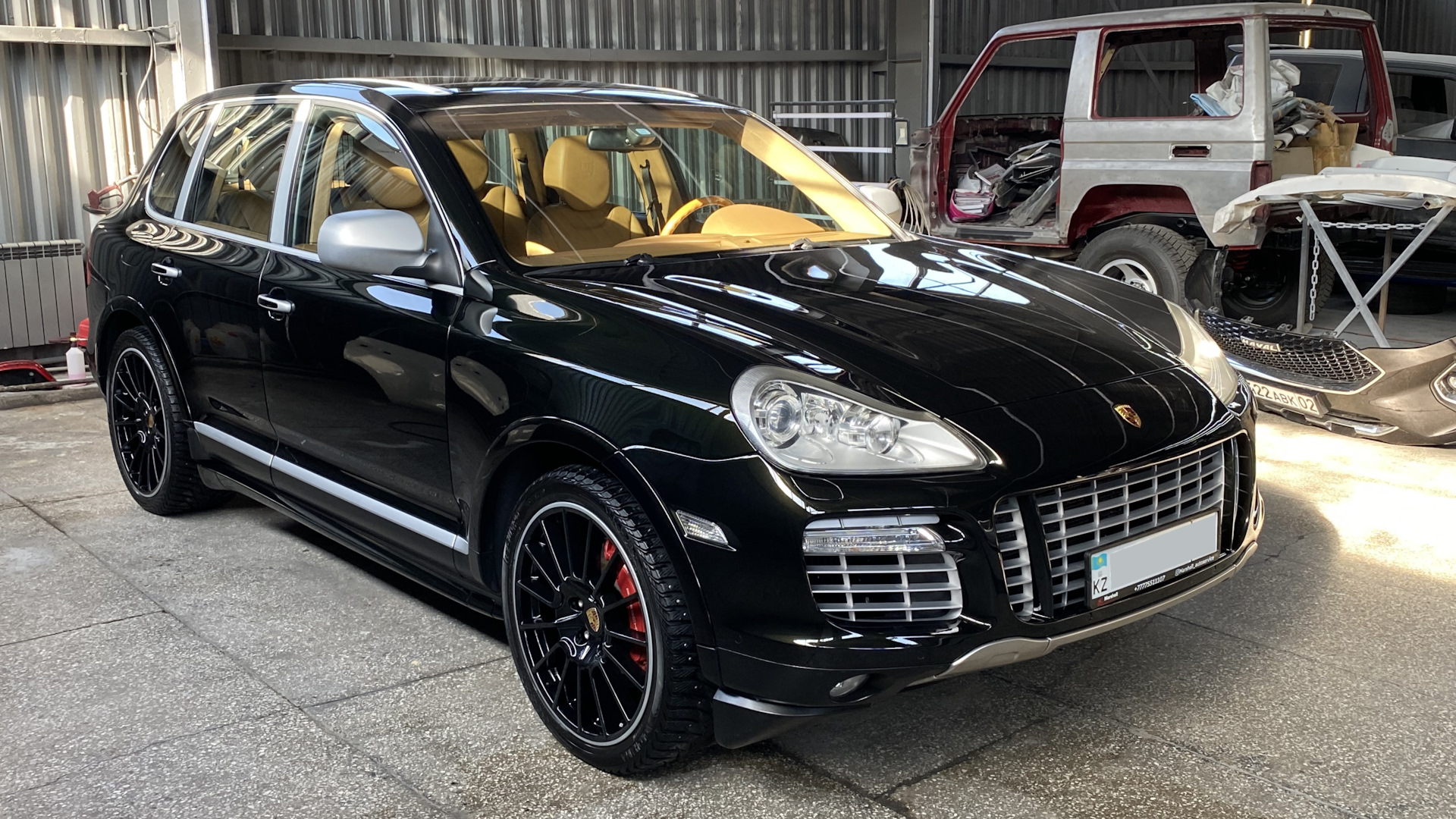 Порше 957 4.8. Porsche Cayenne 955 2008.