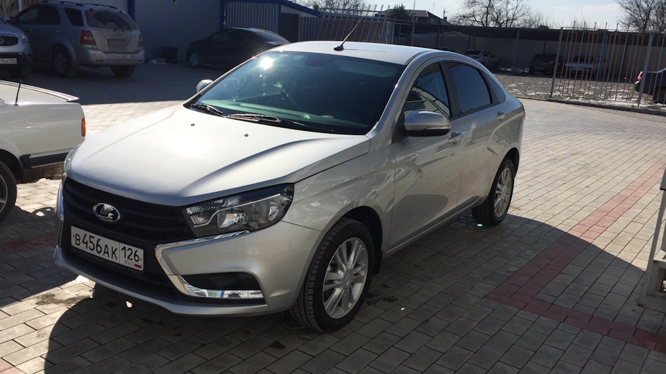 Щелчки сзади при начале движения. — Lada Vesta (1G), 1,6 л, 2015 года ...