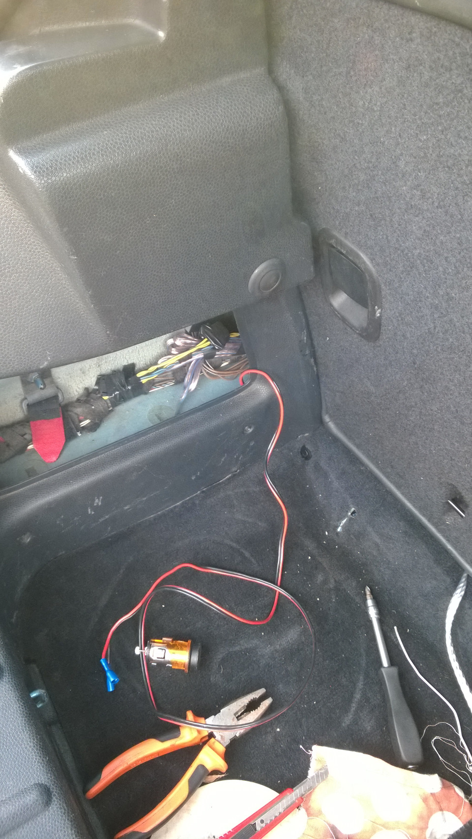 Как снять прикуриватель в багажнике прикуриватель багажника - MINI Cooper S Mk I, 1,6 л, 2003 года аксессуары DRIVE2