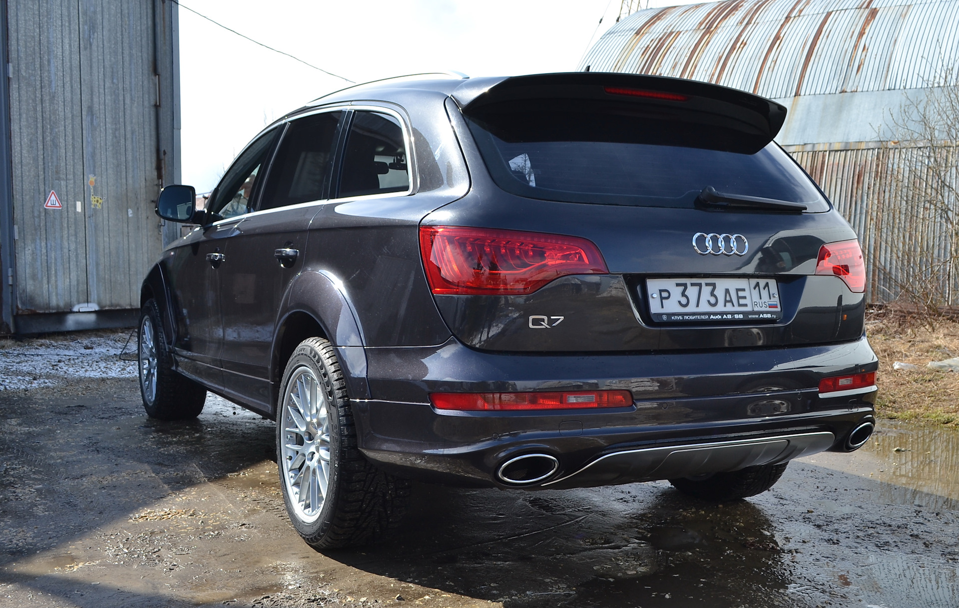 Адаптация крышки багажника audi q7