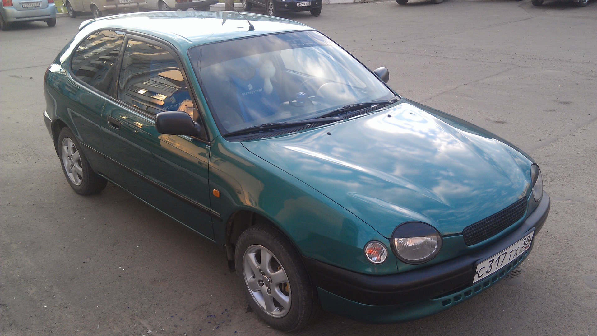 Toyota Corolla (110) 1.8 бензиновый 1997 | Европейская зелёнка на DRIVE2