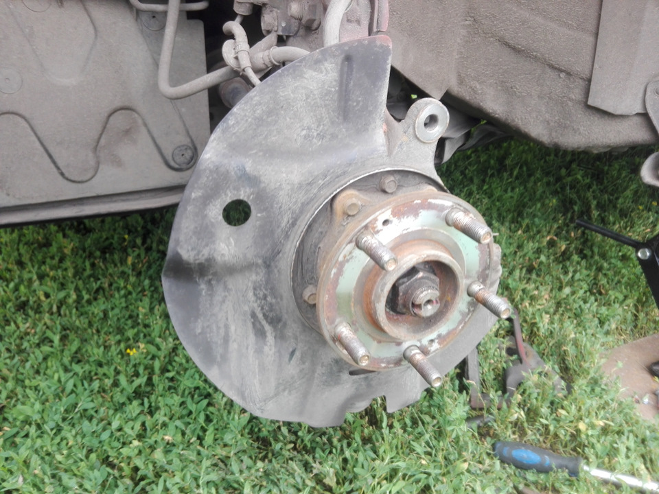 Вот уже без диска. — KIA Sorento (2G)