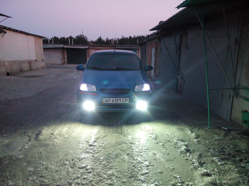 Ксенон h27 — Chevrolet Aveo 5-door (1G), 1,5 л, 2005 года | другое | DRIVE2