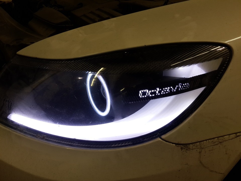 Тюнинг фар Шкода Октавия — OrionCars technology на DRIVE2