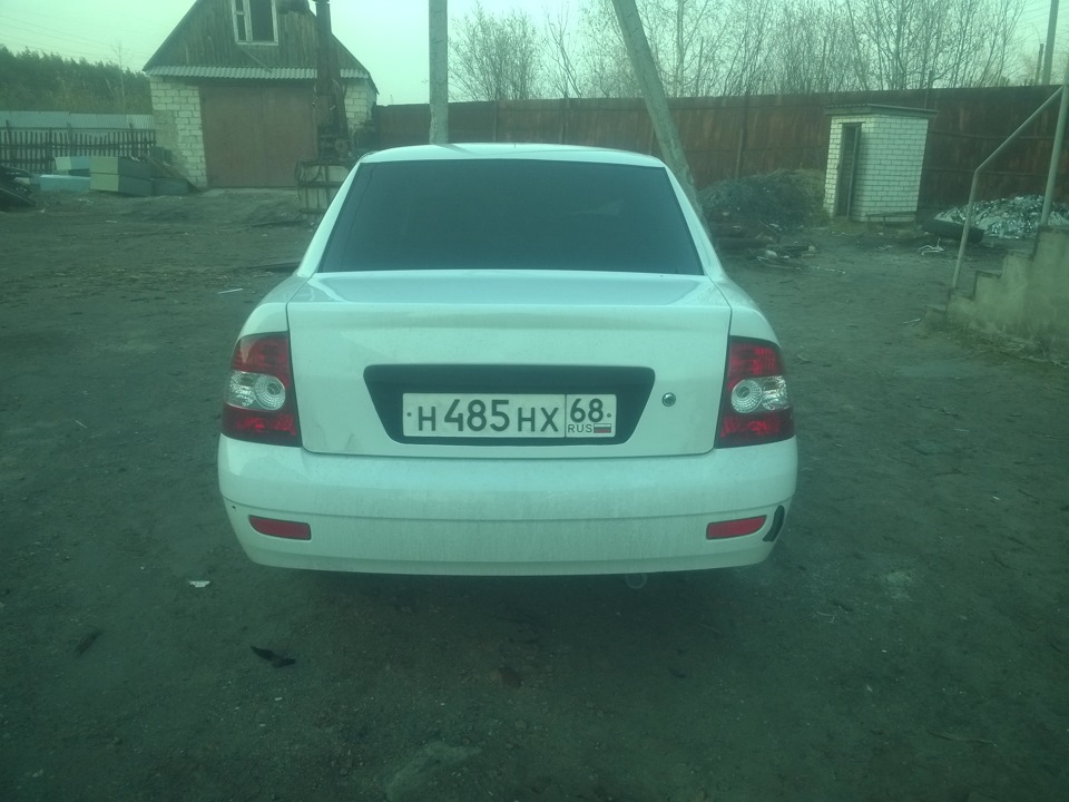 Поклейка машины — Lada Приора седан, 1,6 л, 2013 года | стайлинг | DRIVE2