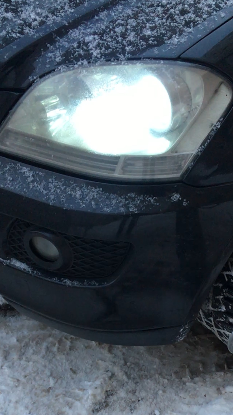 Кто менял стекла (пластик) на фарах? — Mercedes-Benz M-Class (W164), 3 ...