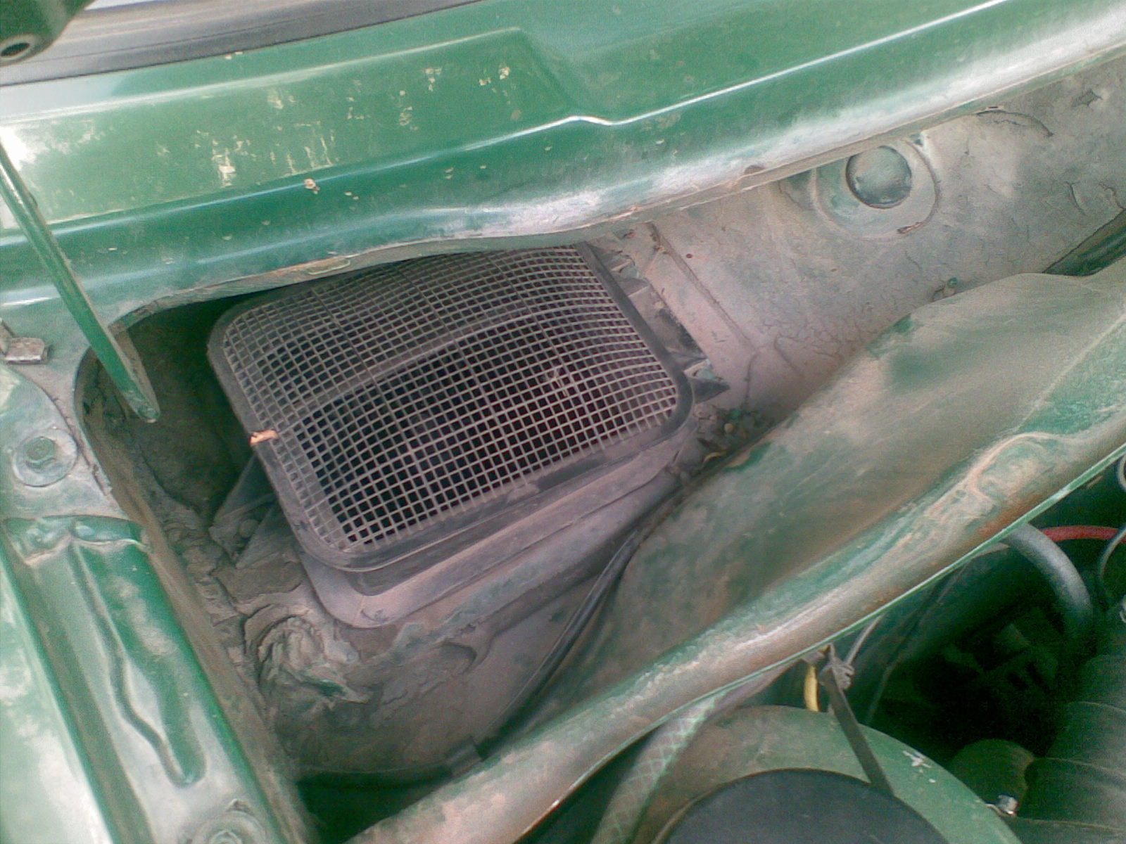 Салонный фильтр VW Golf 2 — Volkswagen Golf Country, 1,8 л, 1990 года ...