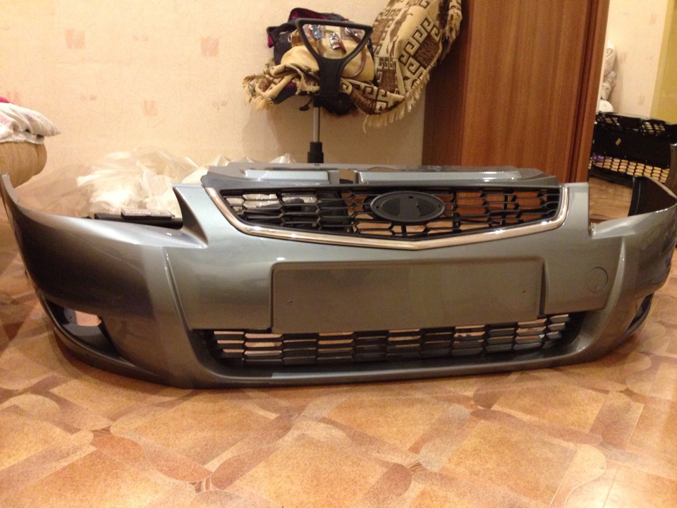 заменить бампер