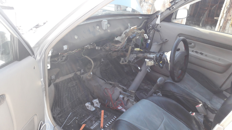 Печка будь она не ладна — Mazda Demio (1G), 1,3 л, 1998 года | своими ...