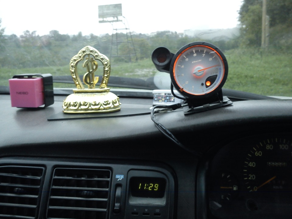 Тупняк датчика Defi — Toyota Mark II (90), 2 л, 1994 года | электроника ...