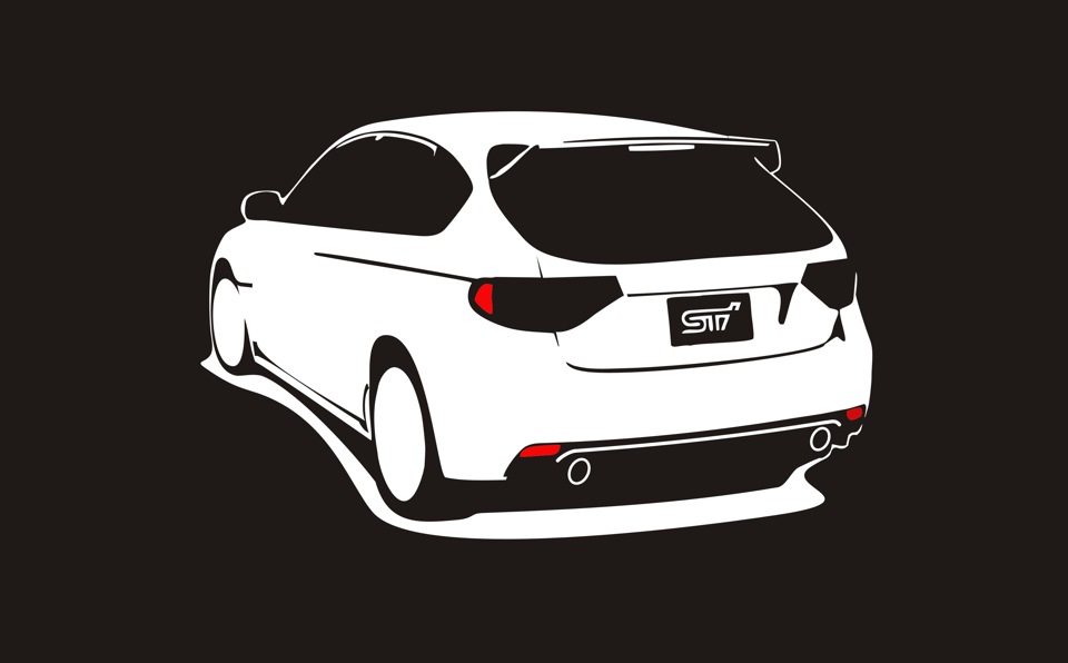 наклейка Субару STI — Сообщество «Кабинет Рисования DRIVE2» на DRIVE2