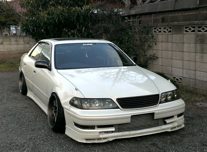 Фото марка 2 в 100 кузове передняя оптика. - Toyota Mark II (100), 2,5 л, 1999 года кузовной ремонт DRIVE2