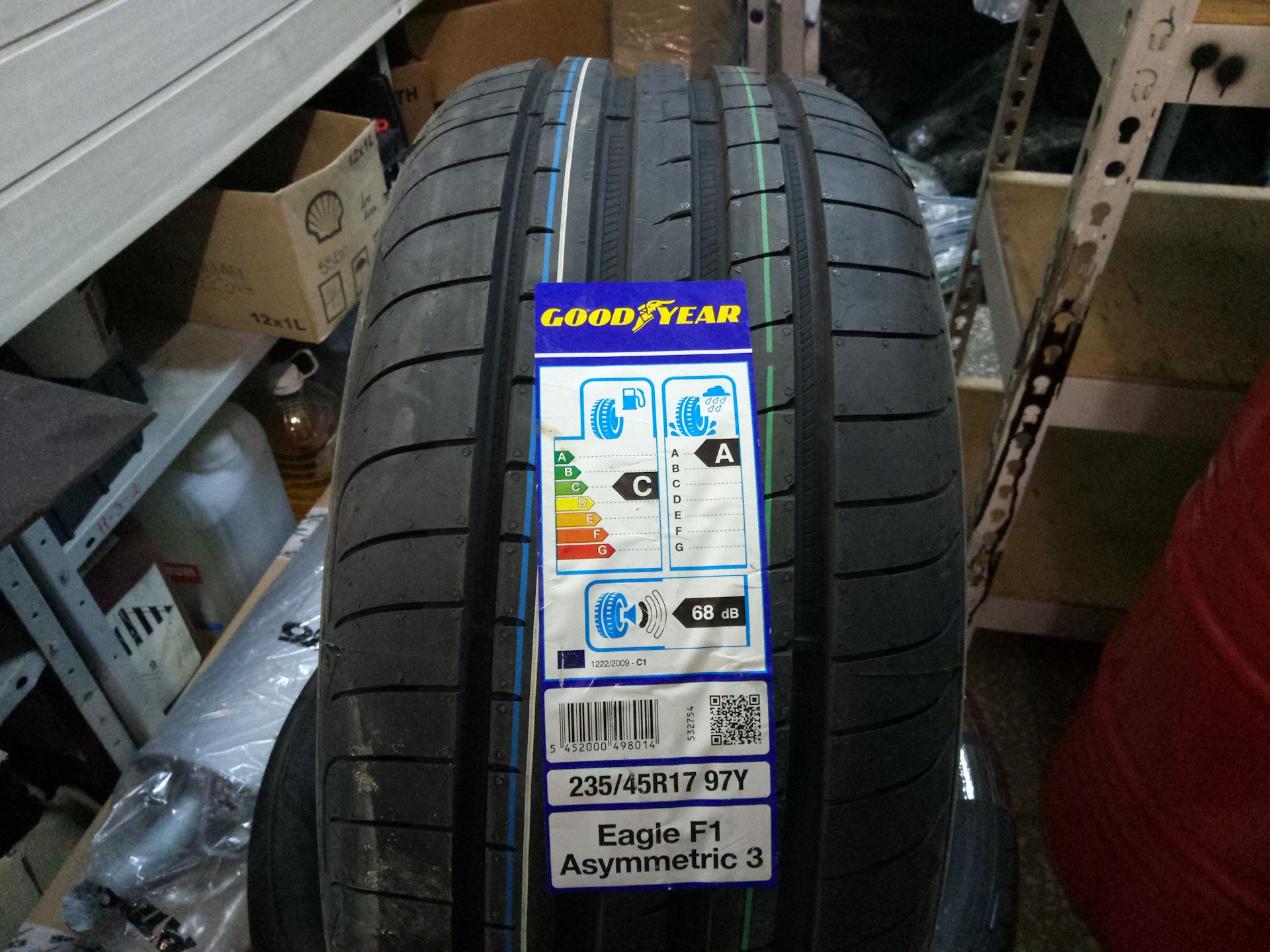 Goodyear f1 asymmetric 3 отзывы