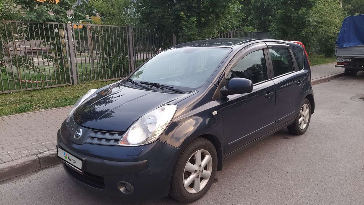 Nissan Note (1G) 1.6 бензиновый 2007 | Note 1,6 АКПП на DRIVE2