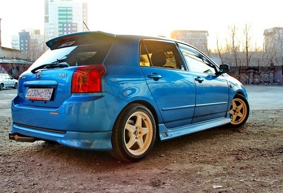 Теплый привет от Синего Ястреба — Toyota Corolla RunX