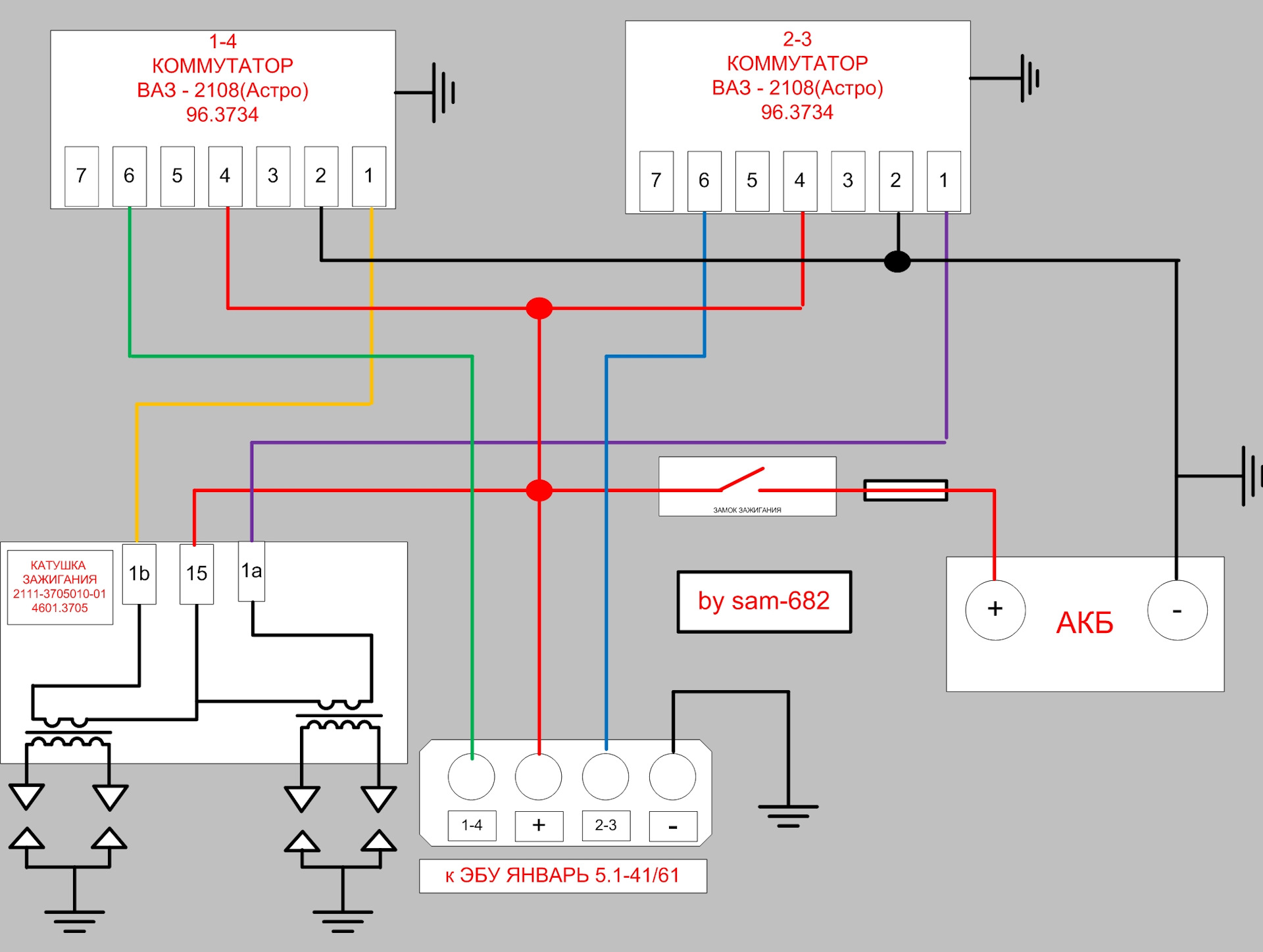 Схема коммутатора ваз 2109. Схема подключения коммутатора 2108. Схема подключения коммутатора ВАЗ 2108 6 контактов. Распиновка коммутатора ВАЗ 2108. Распиновка контактов коммутатора ВАЗ 2108.