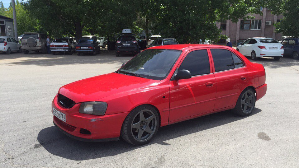 Прогорела прокладка головки — Hyundai Accent (2G), 1,5 л, 2004 года ...