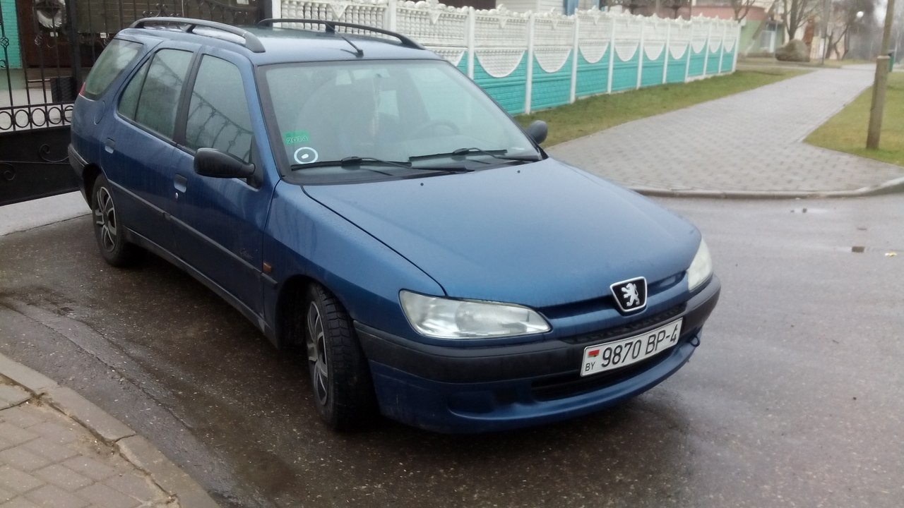 Peugeot 306 1.6 бензиновый 1998 | Синий металик,1.6 бензин на DRIVE2