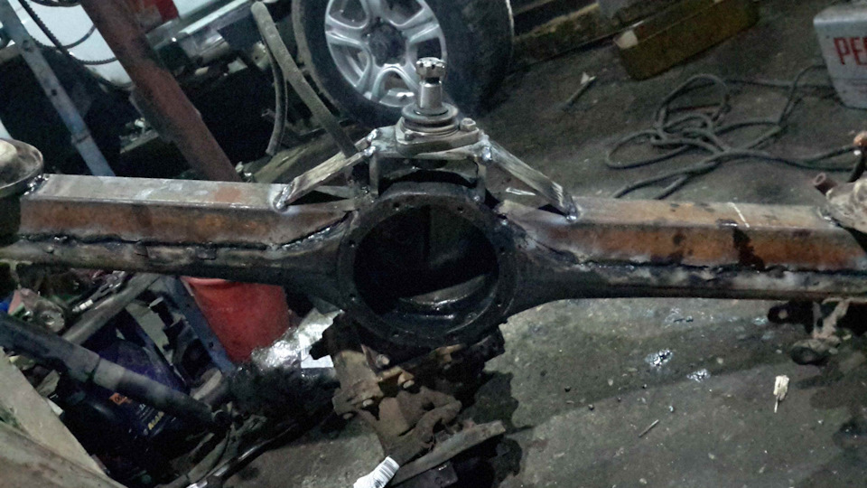 А-образный на ниву и усиление моста. — DRIVE2