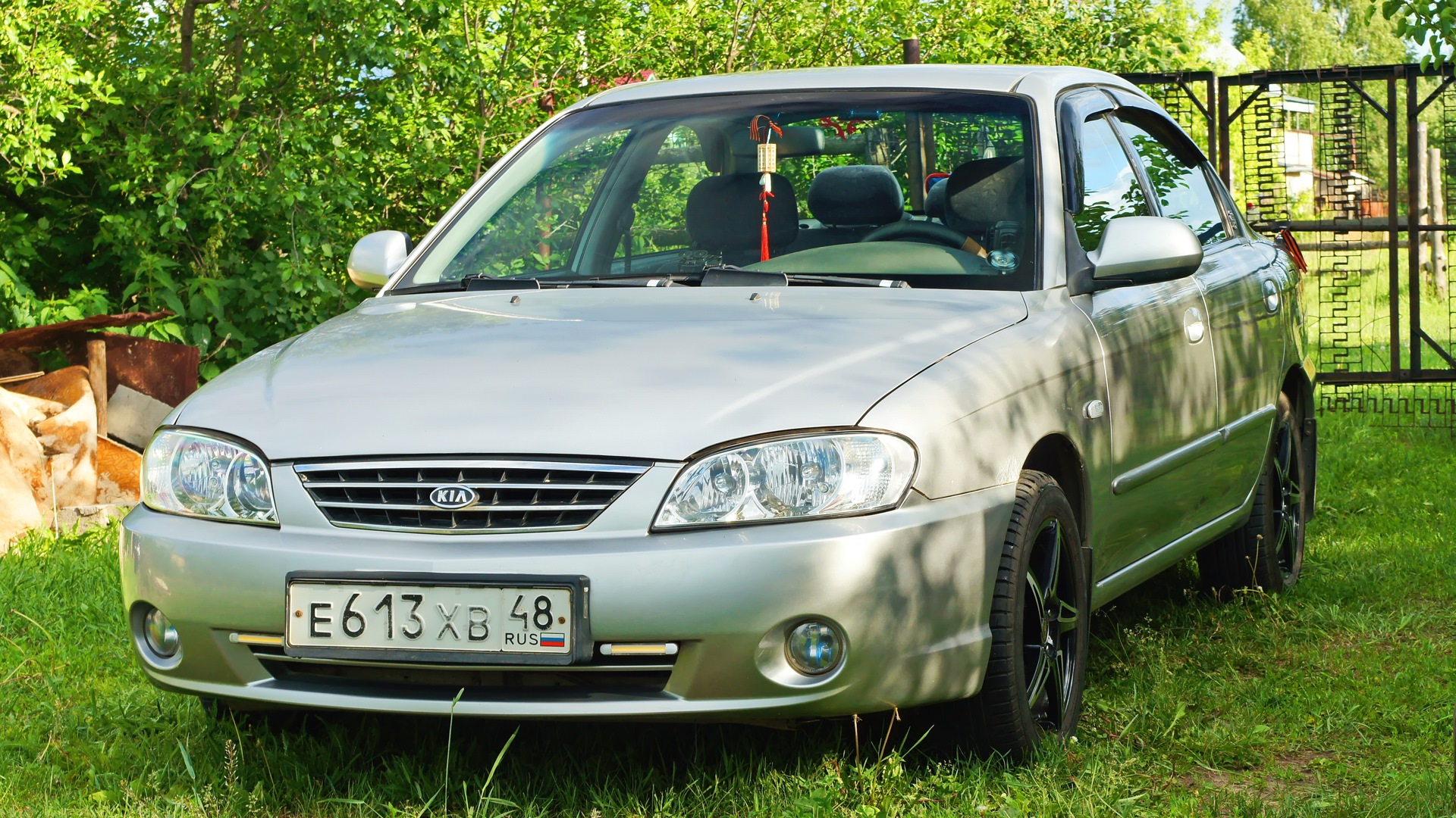 KIA Spectra 1.6 бензиновый 2004 | Silver Sabre на DRIVE2