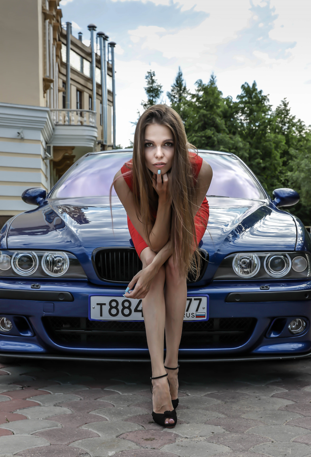 BMW e39 с девочками