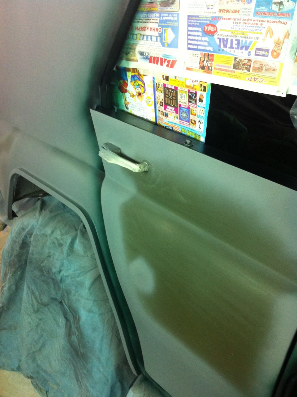 ПОДГОТОВКА К ПОКРАСКЕ-продолжение — УАЗ 469, 2,9 л, 1982 года ...