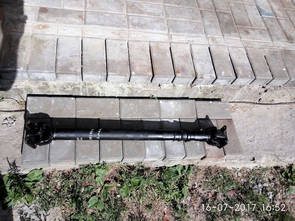 Передний кардан — Nissan Patrol GR I (Y60), 2,8 л, 1990 года | своими ...