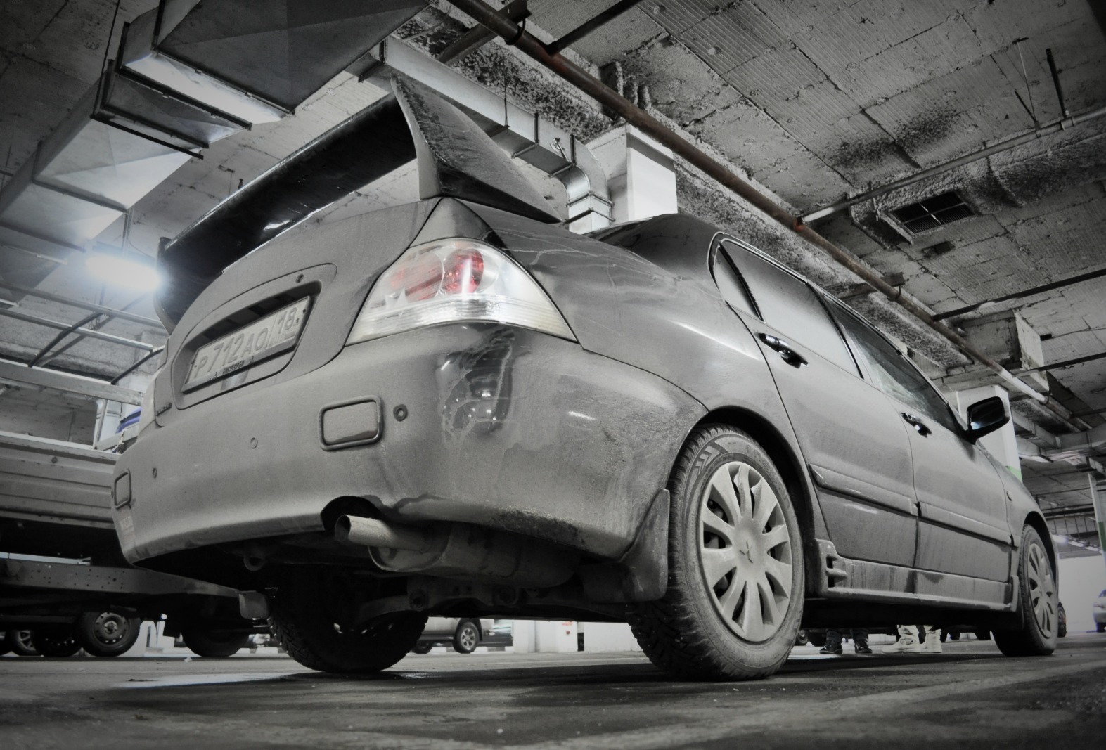 Осень, грязь, машина! — Mitsubishi Lancer IX, 1,6 л, 2006 года | фотография  | DRIVE2