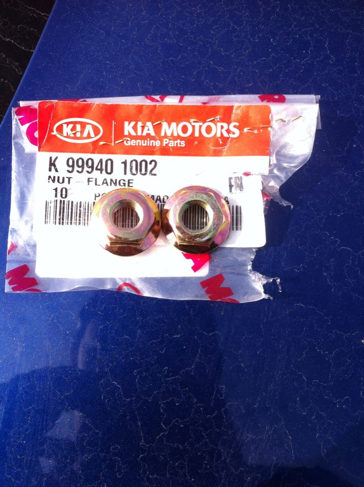 K999401002 ГАЙКА М40 KIA HYUNDAI | Запчасти на DRIVE2