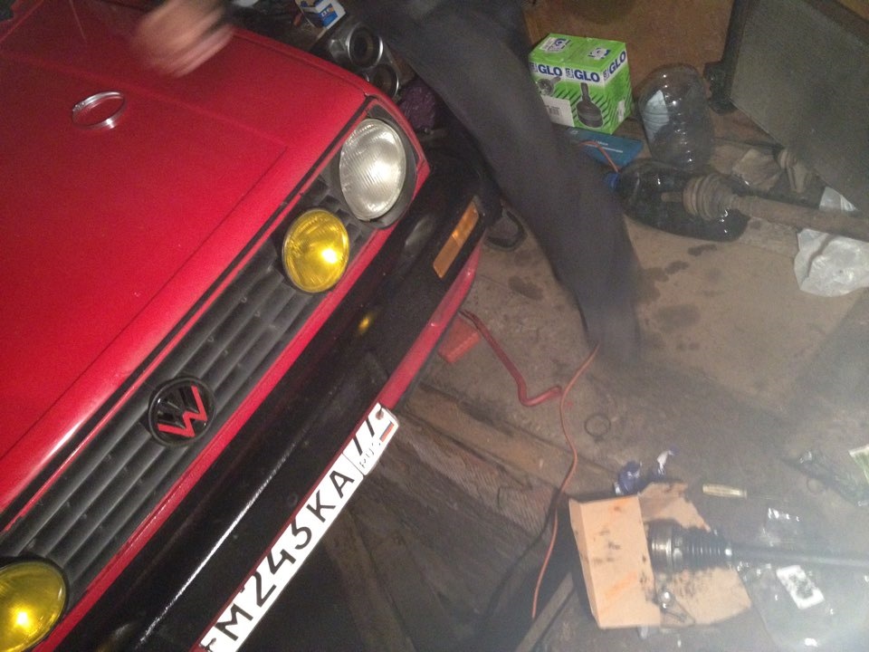 Замена шрусов — Volkswagen Golf Mk2, 1,6 л, 1988 года | своими руками ...